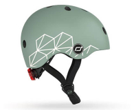 Scoot & Ride Kask Ochronny XXS-S dla dzieci 1-5 lat Green Lines - 1039896 - zdjęcie 4